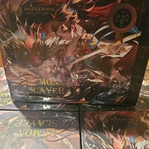 Demon Slayer DQ Cultural 05 Factory-Sealed Collectible Trading Cards Set, Trading Cards Accessories