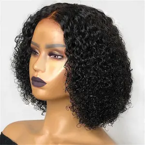 BOB Curly Human Hair Wig