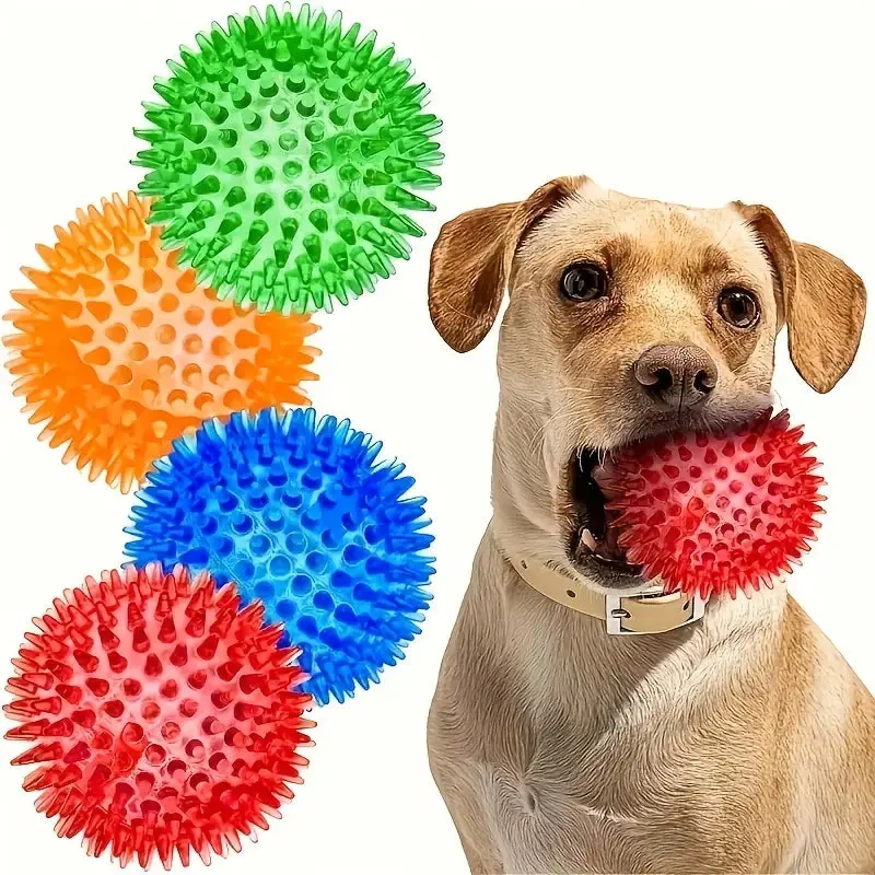 3.5" Heavy-Duty Squeaky Dog Chew Balls for Large Dogs 3.5" Heavy-Duty Squeaky Dog Chew Balls for Large Dogs