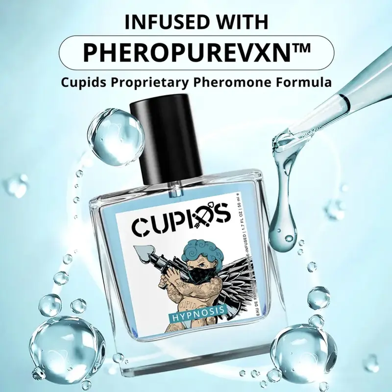 Cupids Hypnosis 2.0 Pheromone Cologne for Men - 50ml (1.7 oz