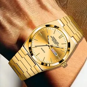 Men's watches, men's leisure business round dial quartzwatch party fashion watches