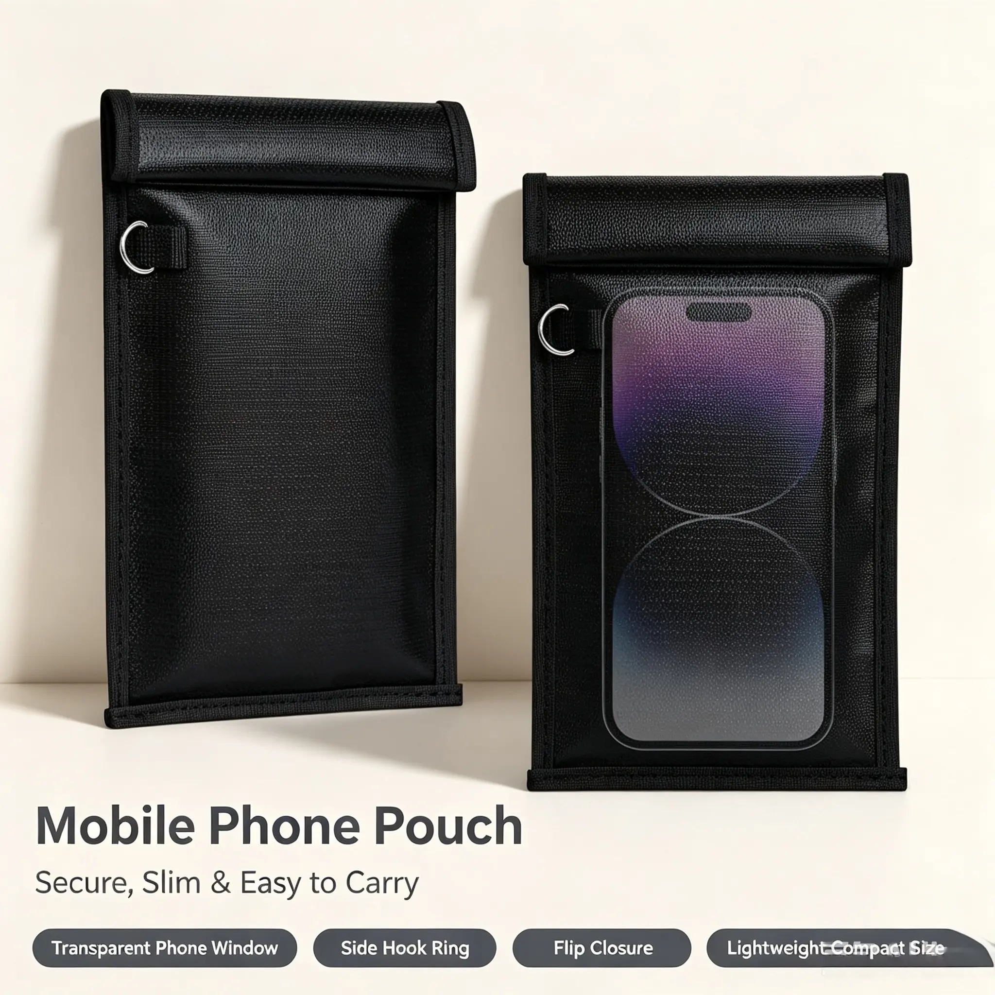 Privacy Signal Shielding Storage Pouch, EMP & RFID Blocking Fireproof Bag, Device Protector for Cell Phones, Radios & Car Keys, Multi-Purpose Electronic Equipment Storage Bag
