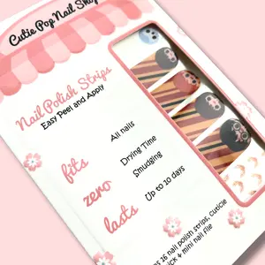 Wizard School Nail wrap| Wizard nail sticker|decals|Nail art|potter|owl nail