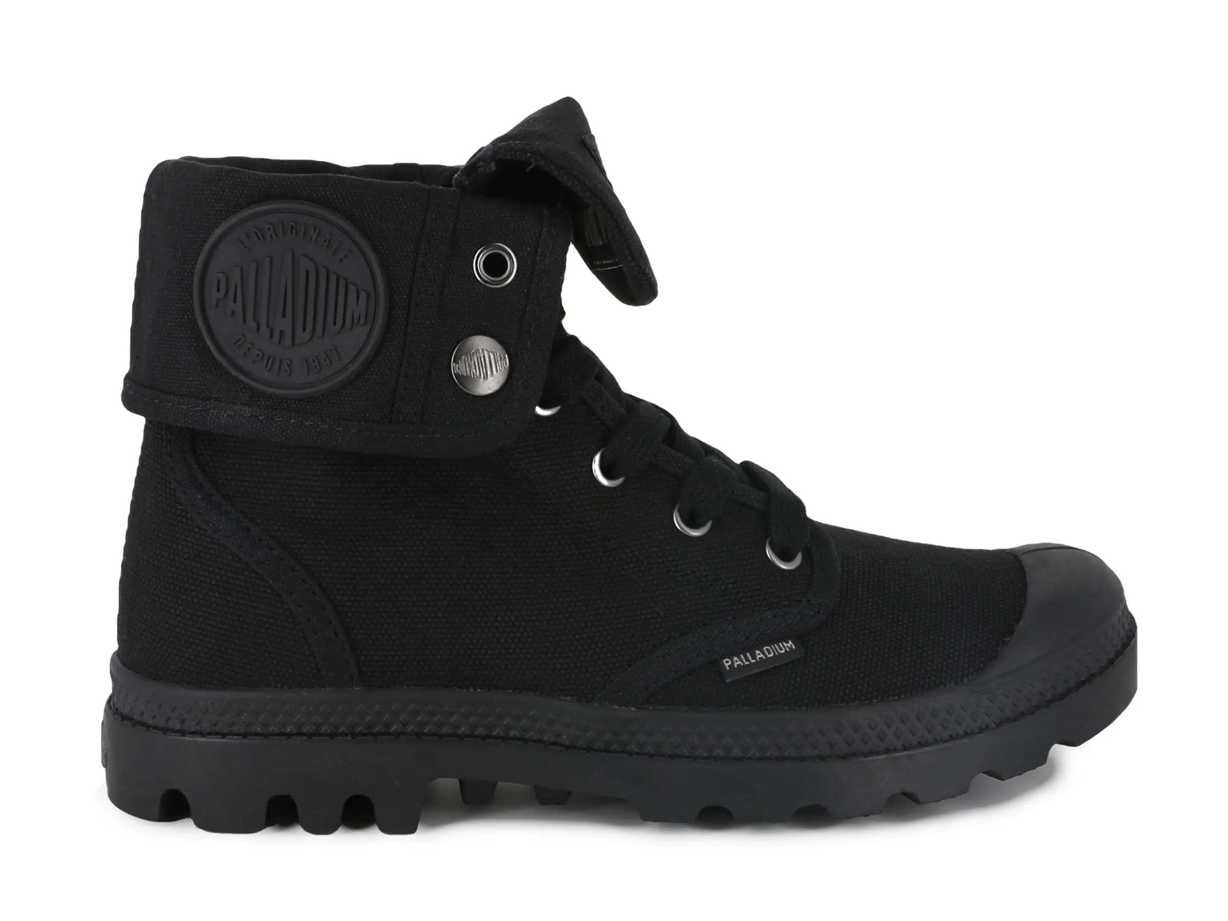 Baggy - Black, Foldable Canvas Boot for Women