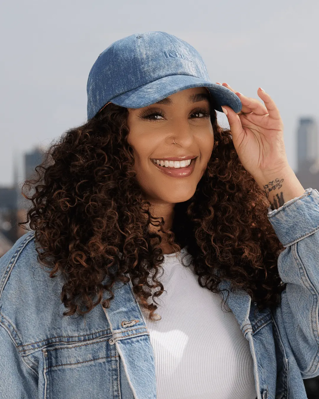 Denim Classic Satin Lined Dad Hat