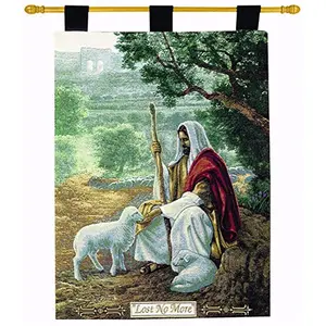 Manual Woodworkers & Weavers 190168 26 x 36 in. Lost No More Tapestry Wall Hanging