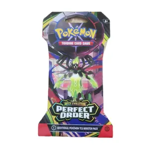 Pokemon Trading Card Game Mega Evolution Perfect Order Booster Pack - Additional TCG Booster Pack for Collectors