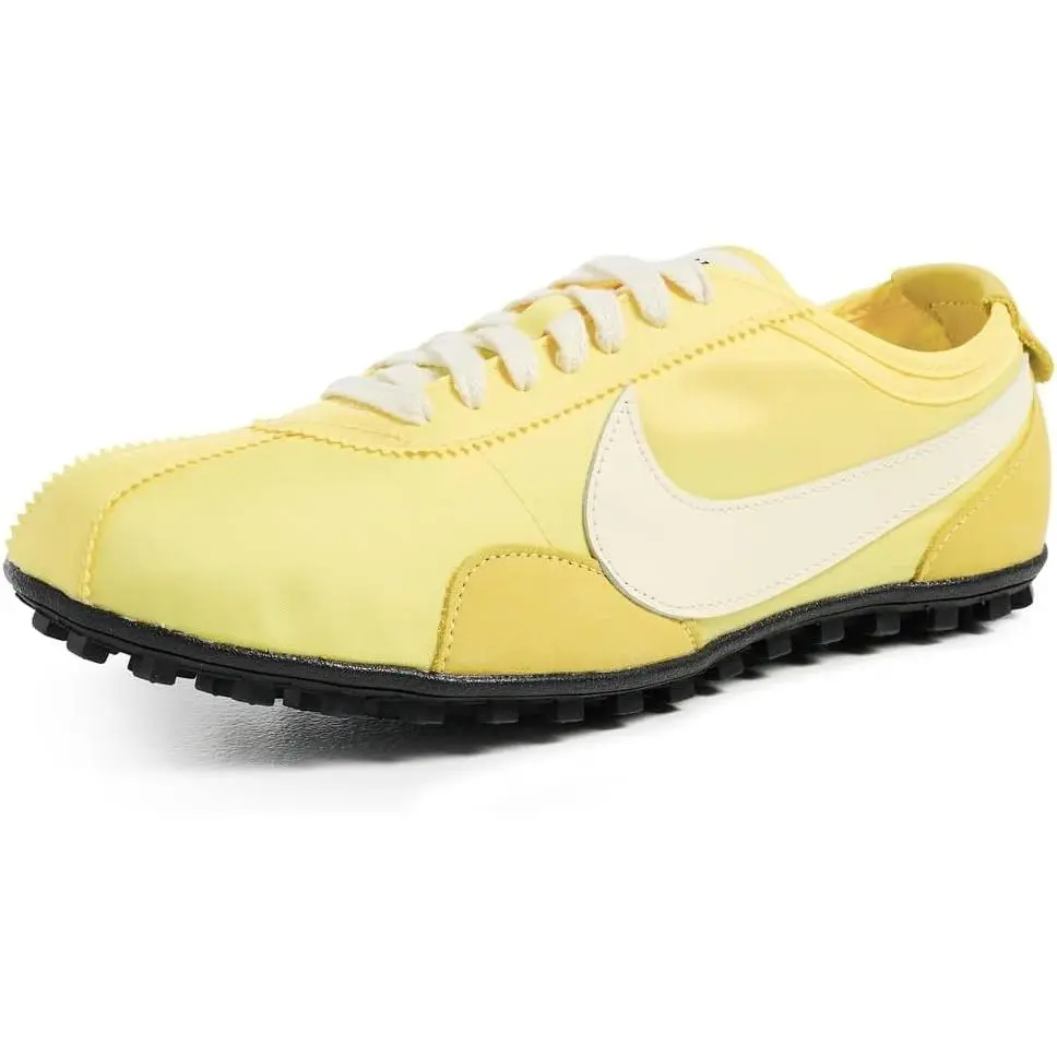 Nike Women's Moon Shoe OG Soft Yellow / Soft Pearl Black Sneakers UQ0955 700