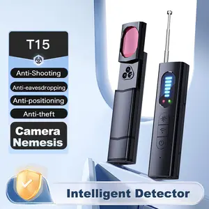 Multi-Functional RF Signal DetectorHidden Camera Detector Anti-Spy Car GPS Tracker Listening Device Bug RF Wireless All Signal Scanner Gadget Security Protection
