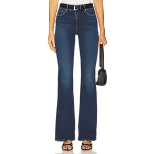 Good American Soft Tech Good Classic Bootcut Jeans in Indigo511