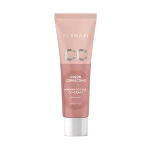 Farmasi CC Color Correcting Cream 04 Medium to Tan for All Skin Types with Medium to Full Coverage Matte Finish