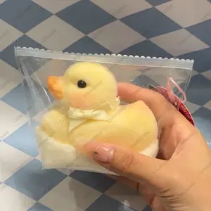 Duck Taba Squishy Yellow Duck Fidget Toy Animal Anti Stress Funny Squeeze Toy Friends Party Game Favors Girls Christmas Gift