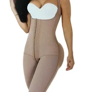 3020 LONG BODY SHAPER WITH WIDE STRAPS • With its high compression, waist reduction, and gluteus enhancement, this bodysuit is the ultimate solution for a sleek, streamlined silhouette. • Soft and super stretchy material in the butt area designed to shape