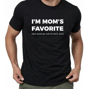 I'm Mom's Favorite,Mom's Favorite Shirt, Family Matching Gifts, Favorite Child Gift, Funny Mom Shirt, Favorite Kid Shirt, Favorite Son Gift