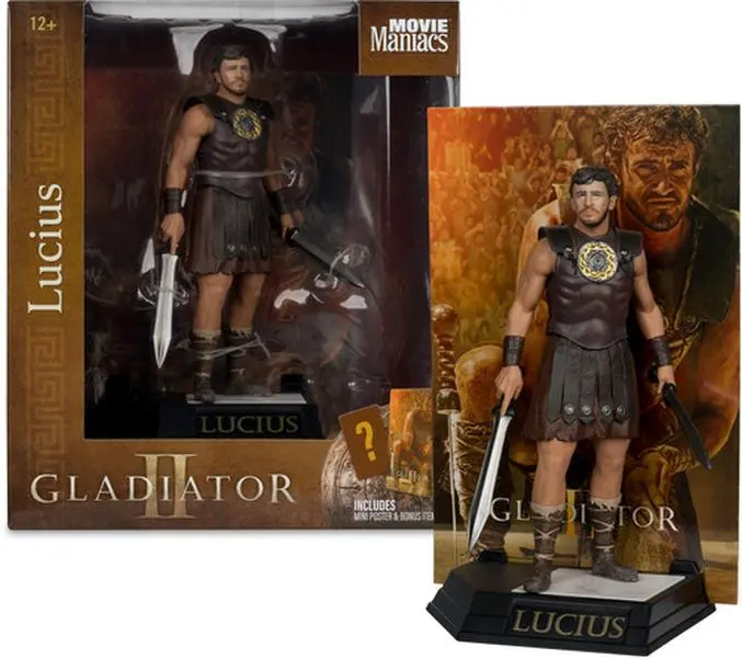 McFarlane - Gladiator II - Movie Maniacs - Lucius 6" Posed figurine/statue  [COLLECTIBLES] Statue