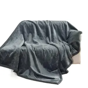 1Pc 2-Color Optional Pet Waterproof Blanket - Flannel Double-Side Sherpa Fleece, Thickened Urine-Proof Machine Washable, Universal for Dog & Cat Beds, Home