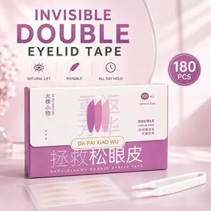 Double Eyelid Tape for Women, Natural Invisible Seamless Puffy Eye Patch, Single and Double Side Inner Double Dedicated Beauty Mask Tool