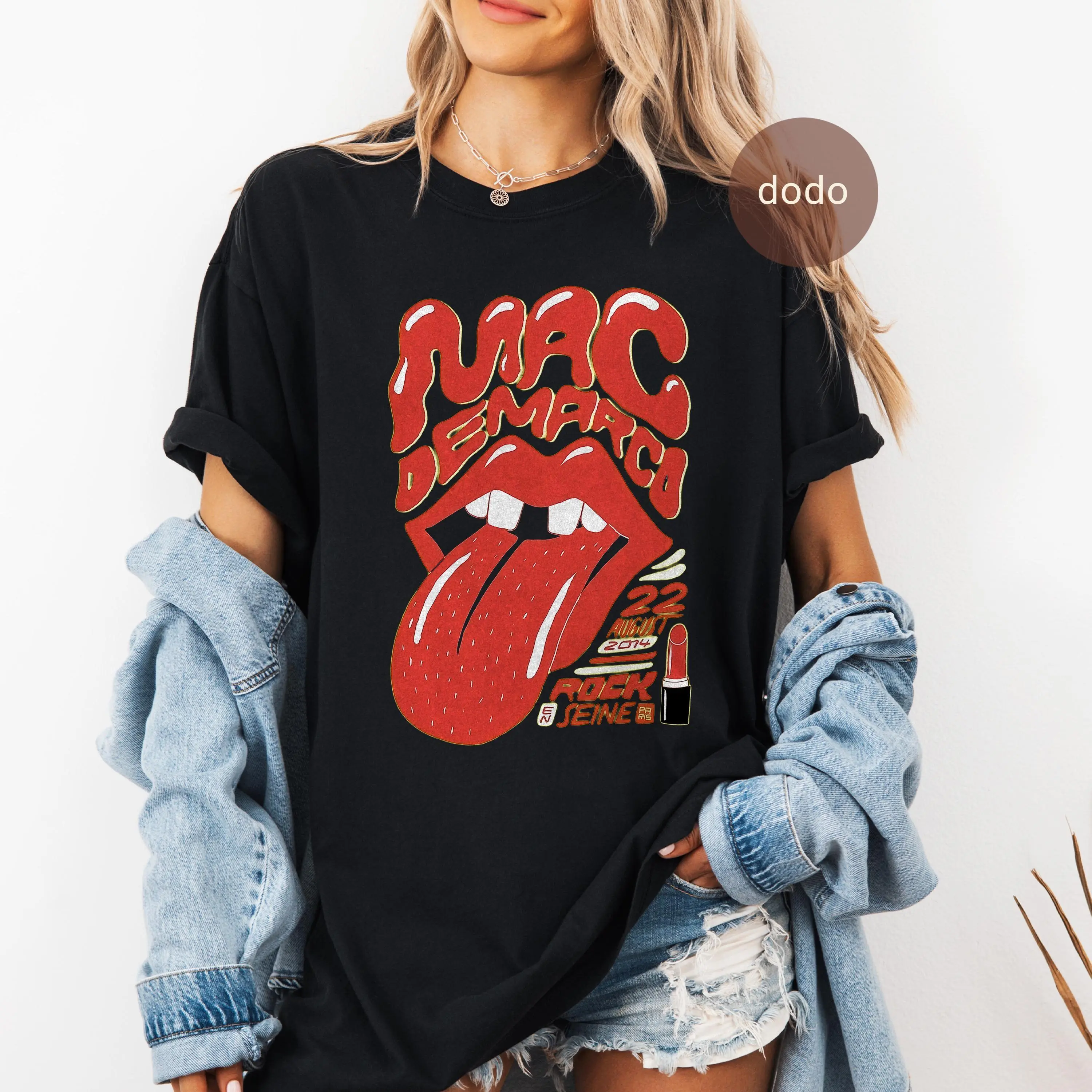 Premium Mac Demarco T-Shirt - Salad Days Album - Rock Music - Fan Merch
