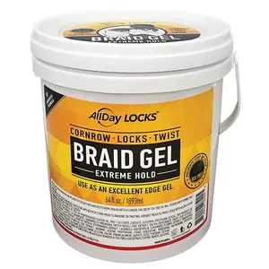 ALLDAY LOCKS BRAID GEL EXTREME HOLD, Cornrow, locs, twists