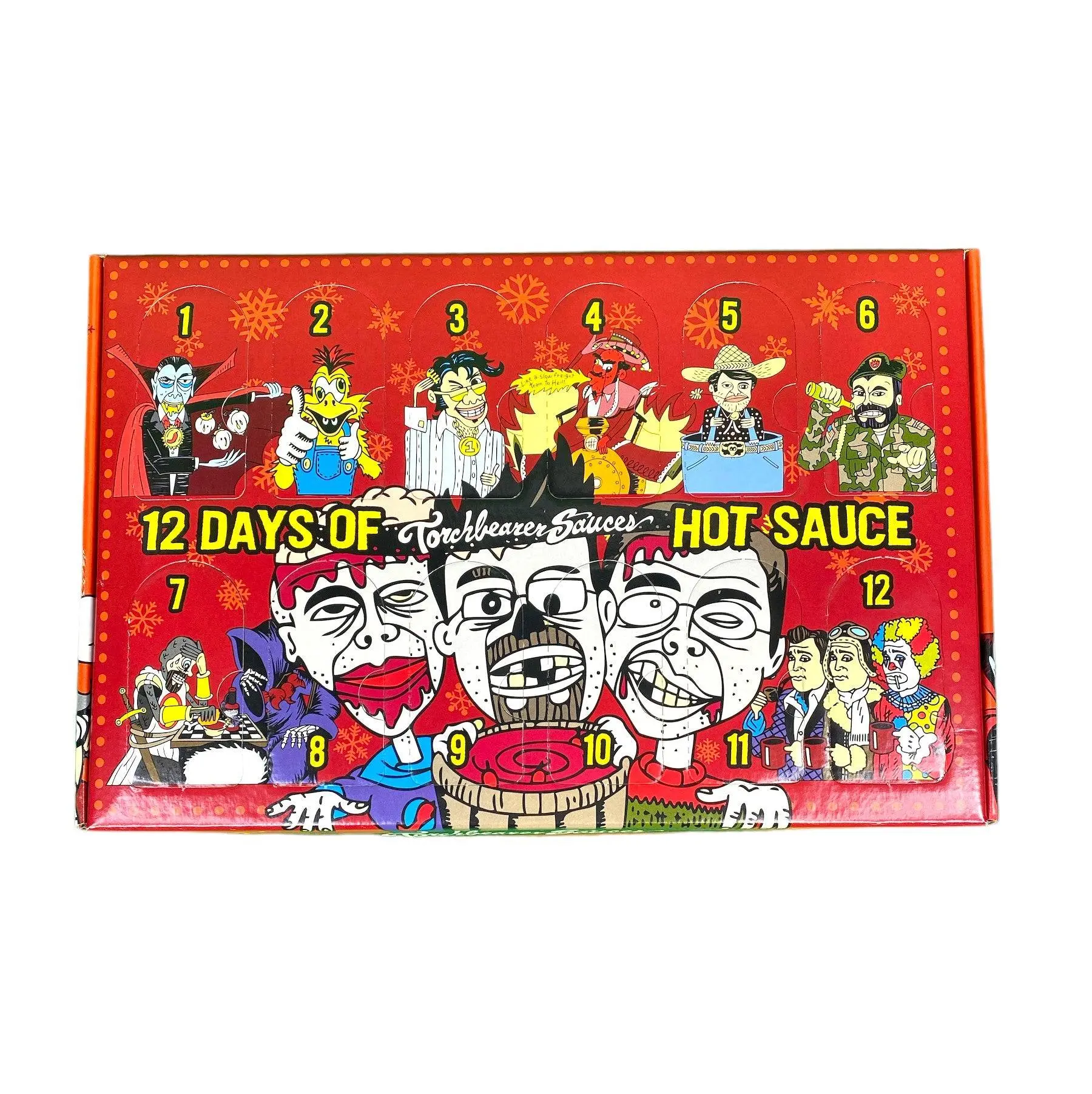 12 Days of Hot Sauce Mini Bottle Calendar (Limit 6 per customer!)