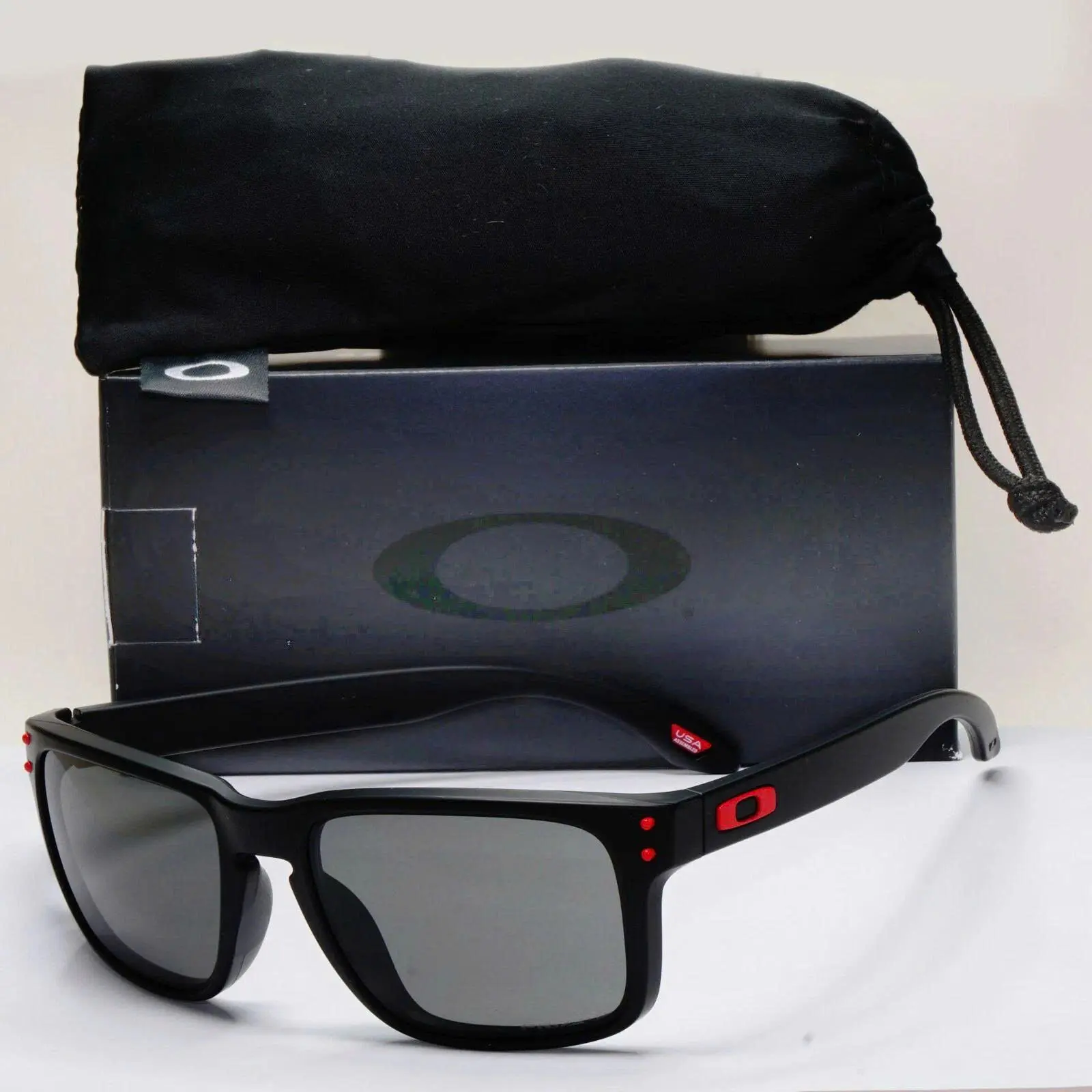 Holbrook XL OO9417 Black Frame, Len Polarized Sunglasses, UV400 Outdoor Eyewear, Gift for Men.