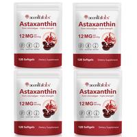 acentiallabs Astaxanthin 12mg, 120 Softgels*4