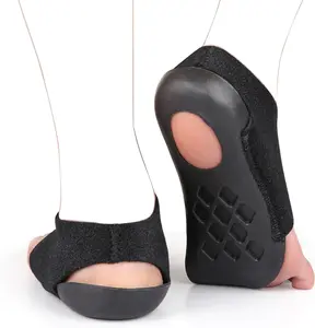 3/4 Length Arch Support Insoles for Women & Men - Plantar Fasciitis Relief, Heel Pain & Flat Feet Support, Orthotic Inserts for Over-Pronation & Balance Improvement