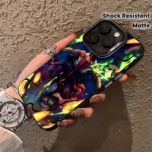 High-Burn Anime Z-Zoro Phone Case for iPhone 17 Air 16 15 14 13 12 11 Pro Max Plus  Shockproof Matte Back Cover