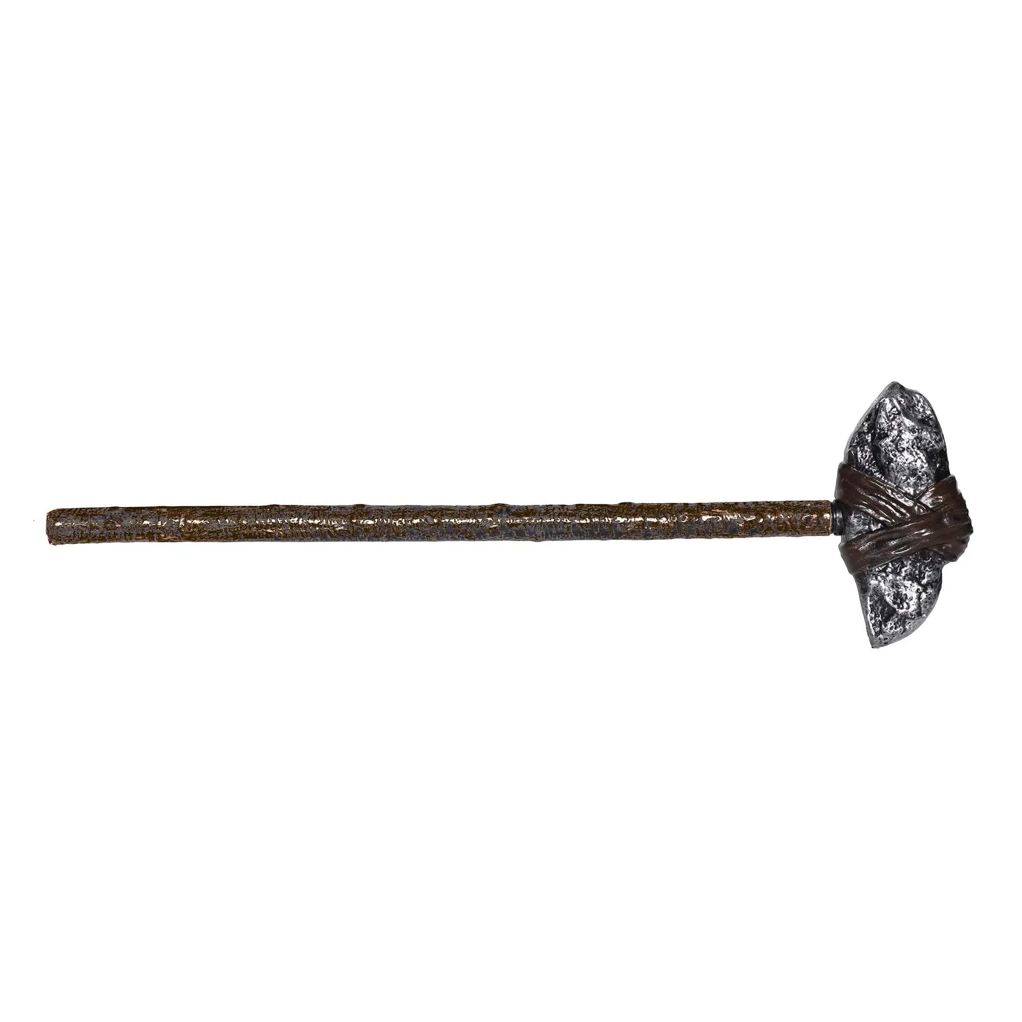 Innovative Original Caveman Rock Hammer, 36.5-in Unique Fabrics Foam Accessory for Men's Special Occasion Costumes
