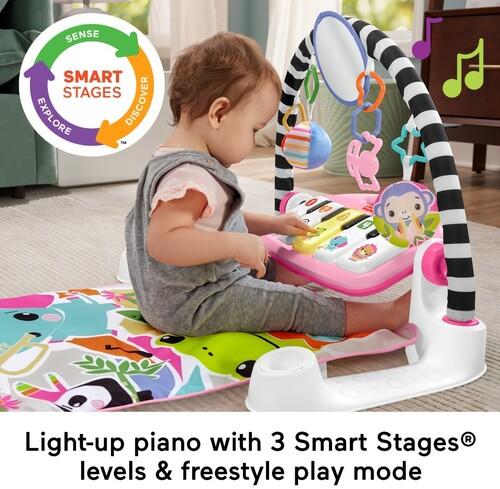 Fisher Price - Glow and Grow Kick & Play Piano Gym, Pink  [Collectible Figurine/Statue/Bust]