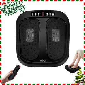 ROTAI Vibrating Foot Massager, Multiple Relaxation, Rotating Acupoint Massage, Electric Foot Circulation Device, with Remote Control #TikTokShopBlackFriday