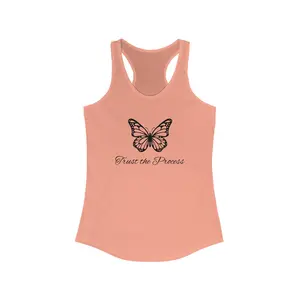 Trust The Process Butterfly Racerback Tank