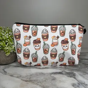Pouch - Halloween Fall - Pumpkin Spice Coffee