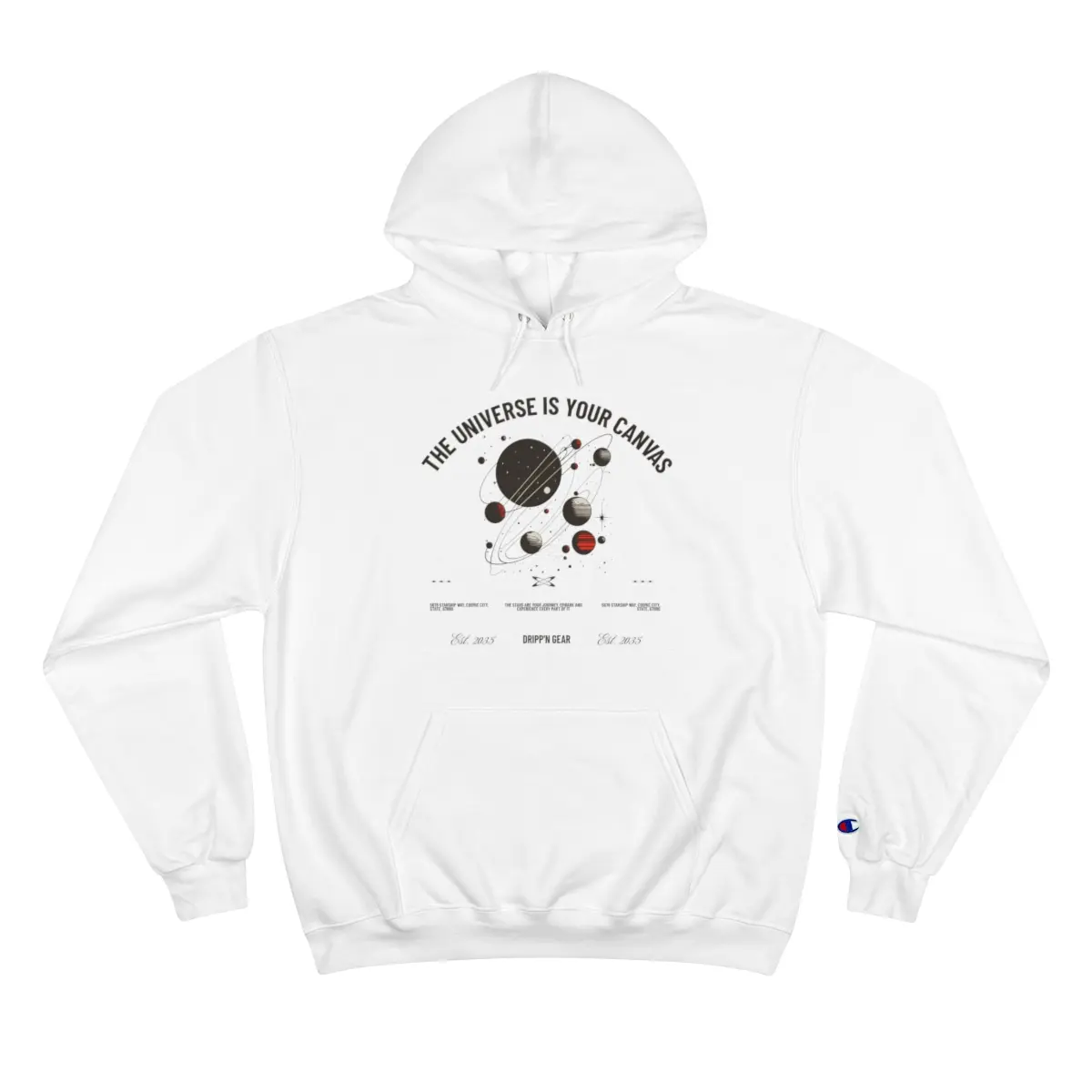 The Universe  Champion Hoodie Design Menswear Sweaters Tops Underwear Pullover Long Sleeve