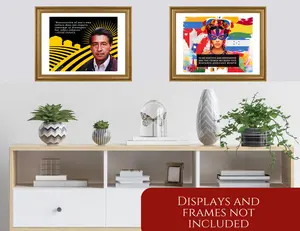 Hispanic Heritage Educational Bundle | Latinx History Flashcards, Trivia, Posters & Banner | STEM, Arts, Activism Learning Kit