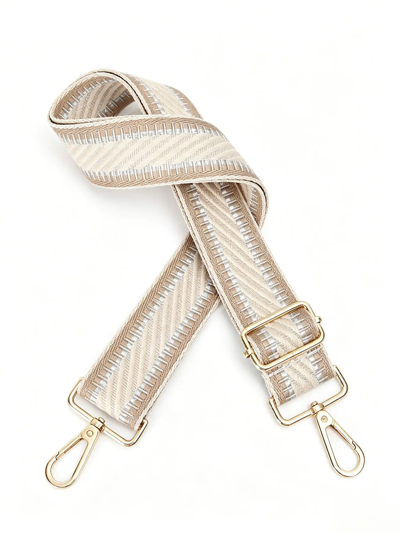 1 Piece 1.5inch Wide Adjustable Fashion Jacquarded Bag Strap, Handbag Accessory, Casual Adjustable Strap, Versatile Strap, Durable and Stylish Design, Perfect for Daily Use, Ideal Gift for Her