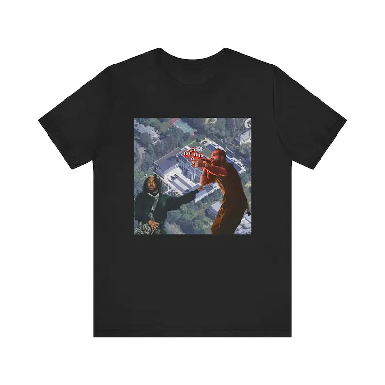 Kendrick Vs Drake - Unisex Jersey Tee, Kendrick Vs Drake Shirt, Beef Shirt