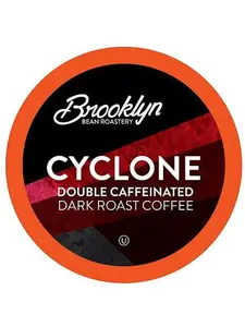 Brooklyn Beans Cyclone Double Caffeinated Coffee Pods 40-count