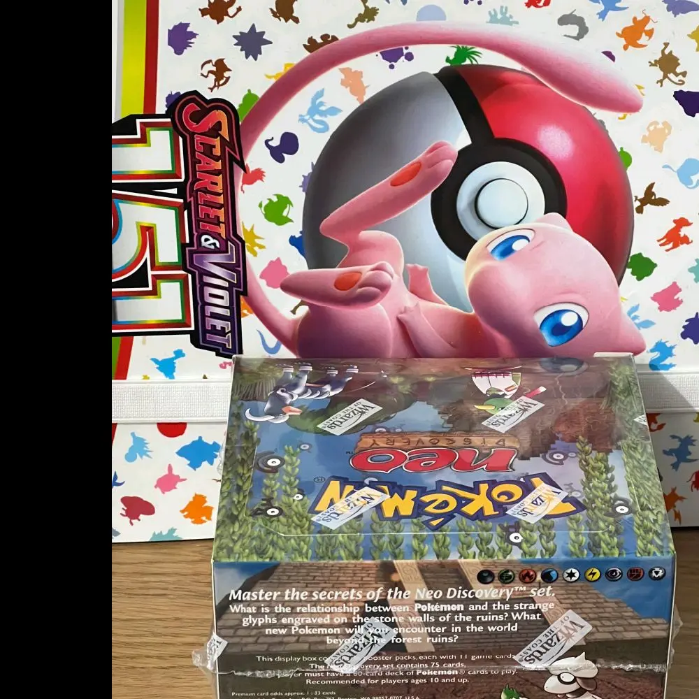 2001 Pokemon Neo Discovery 1st Edition Booster Box Factory Sealed WOTC Vintage RARE - TikTok Shop 2001 Pokemon Neo Discovery 1st Edition Booster Box Factory Sealed WOTC Vintage RARE - TikTok Shop