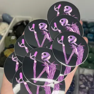 Jack Skellington Crystal Sticker