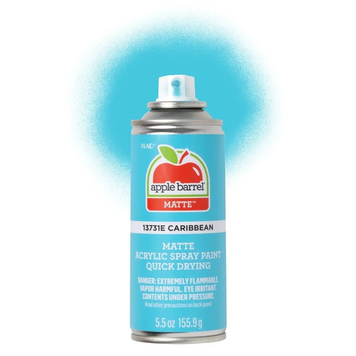 Apple Barrel Matte Acrylic Spray Paint - Caribbean - 13731E