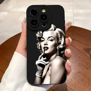 Marilyn Monroe Design Phone Case, Protector, Shockproof Full Protection, Fits iPhone 17/16/11/12/13/14/15/16/17 Pro Max/plus/air, Perfect Gift