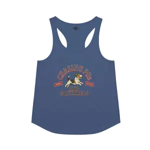 Chasing PRs and Squirrels - Racerback Tank
