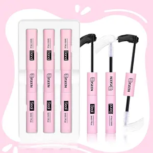 3/6pcs Lash Cluster Glue, Lash Bond and Seal Waterproof, Bond & Seal Eyelash Glue for Clusters, Eyelash Adhesive Black Long-Lasting 72H, Latex-Free, Makeup Cosmetic（5ml+5ml）