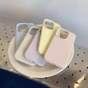 Fashion Solid Color Anti-Drop Tpu Phone Case for Apple Models, Perfect Christmas Gift, Ideal for Family & Friends, Best Holiday Choice