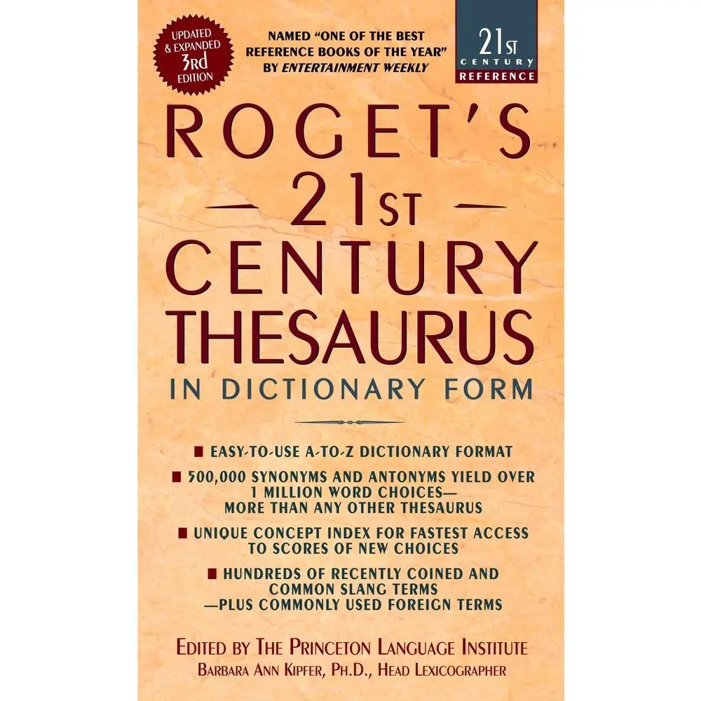 USED-Roget's 21st Century Thesaurus, Third Edition by Kipfer, Barbara Ann (Mass Market Paperback)