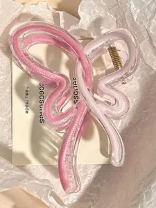 Acrylic Butterfly Hair Clip for Women, Elegant Ladies Accessory, Perfect for Daily Wear & Special Occasions, Stylish Design