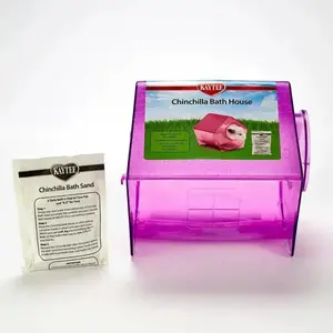 Kaytee Chinchilla Bath House Assorted 8.64 in X 9 in X 8.5 in