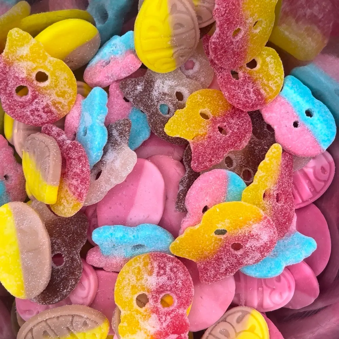 Bubs Swedish Candy Bonbon - Chewy Snack Sweet Treats Fruit Flavored