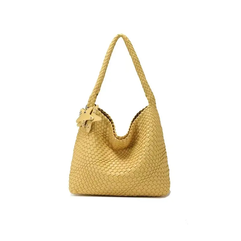 SADI Woven Tote Bag for Women, with a Large Capacity, Suitable for